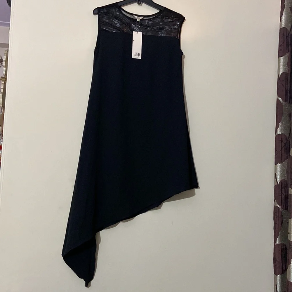 AND Party Wear Sequin Detailing Midi Dress - Picture 3 of 6